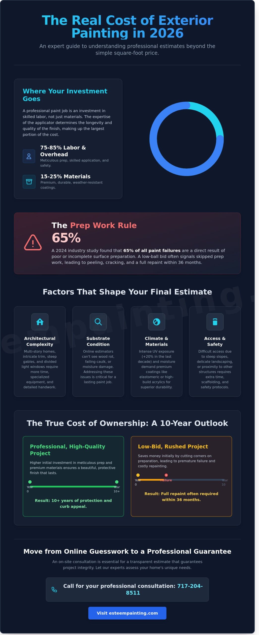 Exterior House Painting Cost Estimator: The 2026 Homeowner Guide