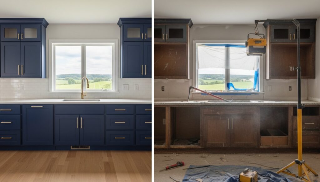 Cost to Paint Kitchen Cabinets vs. Replace: 2026 Homeowner&rsquo;s Guide