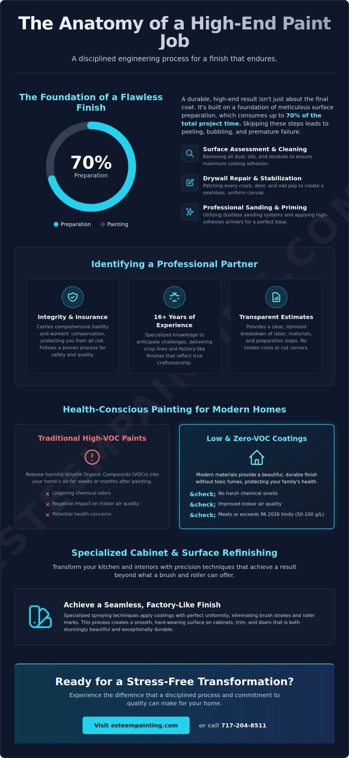 Mechanicsburg PA Painter: The Homeowner’s Guide to Professional Interior Excellence